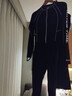 WATERTIME/水川 潛水服男士水母衣浮潛服連體沖浪浮潛衣長(cháng)袖泳衣 黑色 XL 曬單實(shí)拍圖