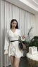 CinvaiKrose輕奢包包女包2025年新款通勤單肩斜挎包女士水桶包生日圣誕節禮物 黑啡色【節日送禮物可代寫(xiě)心意賀卡】 曬單實(shí)拍圖