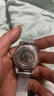 冠琴（GUANQIN）手表男士機械表雕花系列全自動(dòng)鏤空夜光防水商務(wù)瑞士品質(zhì)國潮腕表 網(wǎng)帶銀色白面 曬單實(shí)拍圖