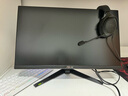 華碩（ASUS） TUF小金剛 24.5\27英寸電競顯示器 240Hz高刷 FastIPS電競游戲 臺式電腦顯示屏 內置音響 24英寸240Hz VG249QM5A 曬單實(shí)拍圖