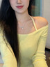 唯一（Winy）一克拉莫桑鉆紫藤花純銀項鏈女2025新款吊墜生日禮物送朋友首飾品 曬單實拍圖