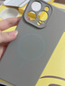 奶小鴨（NEYAA）適用蘋(píng)果16promax手機殼iphone16promax保護套全包超薄Magsafe磁吸液態(tài)硅膠防摔簡(jiǎn)約男女款 鈦原色 曬單實(shí)拍圖