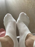 莫代爾船襪女防滑不掉跟純棉春秋薄款淺口隱形襪女生短襪透氣吸汗防臭襪 5奶白 均碼 【收藏加購免費試穿一雙】 曬單實(shí)拍圖