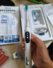usmile笑容加電動(dòng)牙刷  緩震清潔刷頭 P10昆侖白 365天續航 新婚情人節生日禮物送男友女友  教師節禮物 曬單實(shí)拍圖