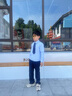 衣諾坊男生演出服西服襯衫套裝西褲學(xué)生表演服校園團體花童禮服兒童園服 曬單實(shí)拍圖