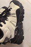 斐樂(lè )（FILA）女鞋中幫加絨老爹鞋休閑鞋冬季保暖厚底運動(dòng)鞋 斑鳩黃/黑-TB 37.5 曬單實(shí)拍圖