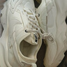 NIKE女休閑鞋老爹鞋TC 7900運動(dòng)鞋DD9682-100米黃36 曬單實(shí)拍圖