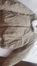 森馬（Semir）森馬棉服女冬毛絨翻領(lǐng)手套寬松分割肌理2025新款時(shí)尚復古休閑棉衣 咖色調00355 L 曬單實(shí)拍圖