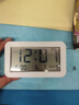 得力（deli）兒童節(jié)禮物多功能電子鬧鐘兒童臥室智能床頭鐘開學學生專用起床神器白LE102開學必備禮物開學季 曬單實拍圖