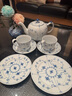 RoyalCopenhagen[11.11保價(jià)]皇家哥本哈根平邊唐草-經(jīng)典萬(wàn)用1壺2杯2碟下午茶套裝 曬單實(shí)拍圖