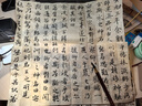 六品堂【非遺大師手制】湖州小楷毛筆專(zhuān)業(yè)級純狼毫初學(xué)者兼毫簪花小號軟筆抄經(jīng)國畫(huà)書(shū)法入門(mén)勾線(xiàn)筆便攜 【長(cháng)風(fēng)】紫檀狼毫+兼毫非遺大師親制-湖州毛筆-小楷 曬單實(shí)拍圖