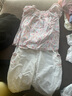 戴維貝拉女童七分褲套裝夏裝兒童上衣兩件套寶寶亞麻衣服 曬單實(shí)拍圖