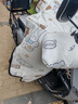 哈駱頓（HALODN）電動(dòng)車(chē)擋風(fēng)被冬季加厚2025新款擋風(fēng)罩保暖加寬絨摩托電瓶車(chē)擋風(fēng)板 電動(dòng)車(chē)擋風(fēng)被-米色小熊【護脖護肩款】 【加絨加厚-全包圍保暖-加寬側翼護肩】 曬單實(shí)拍圖