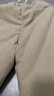 童泰（TONGTAI）寶寶褲子冬季夾棉嬰兒長(cháng)褲兒童燈芯絨棉褲加厚束口褲卡其100cm 曬單實(shí)拍圖