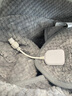 京嚴電熱毯?jiǎn)稳穗姛嵘w毯發(fā)熱披肩暖身宿舍電褥子加熱毯雙人防水防漏電 【1.2米x1.5米】 加大加厚/可披可蓋 母嬰級親膚/六檔調溫/可水洗/定時(shí)自動(dòng)斷電 曬單實(shí)拍圖