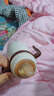 千禧寶貝嬰幼兒保溫杯兒童奶瓶奶嘴1-3歲學(xué)飲杯6個(gè)月以上寶寶水杯水壺外出 保溫奶瓶【加吸嘴+鴨嘴+重力球】送杯套 300ml 曬單實(shí)拍圖