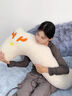 南桑維奇抱枕熱水袋石墨烯充電寶加熱長(cháng)條抱枕床上睡覺(jué)女生夾腿側睡長(cháng)條熱 三檔控溫加熱款-白色 曬單實(shí)拍圖