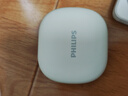 飛利浦（PHILIPS）骨傳導藍牙耳機概念不入耳開(kāi)放式真無(wú)線(xiàn)掛耳式耳夾式運動(dòng)長(cháng)續航游戲降噪教師節送禮TAA3719-白 曬單實(shí)拍圖