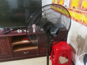 美的（Midea）工業(yè)電風(fēng)扇立式大風(fēng)扇強(qiáng)力金屬扇辦公室交流定頻風(fēng)扇大功率工廠(chǎng)20吋大頭扇車(chē)間商用牛角扇 FSA45RA 曬單實(shí)拍圖
