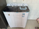 小鴨牌洗衣機半自動(dòng)雙桶雙缸家用大容量小型租房宿舍波輪脫水甩干兩用雙杠省電老式強動(dòng)力易操作以舊換新 18.5公斤【洗12+脫6.5｜強勁電機終身聯(lián)?！?曬單實(shí)拍圖
