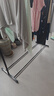 楠葉 晾衣架落地 陽臺衣架  多功能衣架 簡易衣架桿 臥室掛衣架DGZ-8 曬單實拍圖