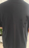 帝賓澤大碼Polo衫男加肥加大寬松肥佬涼感商務(wù)休閑翻領(lǐng)T恤 黑色 4XL 曬單實(shí)拍圖