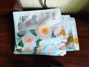 溪木源山茶花奶皮面膜40片補水保濕曬后修復舒緩男女士護膚品生日禮物 曬單實(shí)拍圖