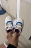 江博士學(xué)步鞋運動(dòng)鞋冬季男女童保暖兒童鞋B14244W004米/粉紅/藍30 曬單實(shí)拍圖
