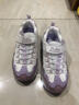 Skechers斯凱奇兒童蛋糕熊熊貓鞋女童時(shí)尚經(jīng)典老爹鞋百搭休閑鞋303951L 薰衣草色/LAV 35 曬單實(shí)拍圖