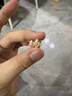 MHFDO胖東來品質(zhì)嘟嘟夫婦愛心耳環(huán)女2025新款睡覺免摘感耳飾小眾獨(dú)特耳 多巴胺耳扣 米粉 一對(duì)裝 內(nèi)直徑 曬單實(shí)拍圖