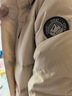 京東京造【新品首發(fā)】鵝絨服男極寒進(jìn)口95白鵝絨短款女羽絨服 燕麥卡 M 曬單實(shí)拍圖