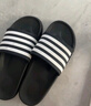 大嘴猴Paul Frank/大嘴猴拖鞋男夏季外穿戶(hù)外家居防滑條紋情侶拖鞋男士 黑色條紋 45 曬單實(shí)拍圖