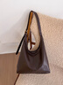 CALWAN KEODH托特包包女包春夏單肩包大容量腋下大包生日禮物送女友老婆 【咖啡色】輕奢時(shí)尚百搭簡(jiǎn)約通勤 曬單實(shí)拍圖