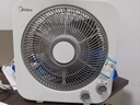 美的（Midea） 電風(fēng)扇 家用臺式小風(fēng)扇空氣循環(huán)扇轉頁(yè)扇辦公室桌面鴻運扇五葉輕音柔風(fēng)臥室宿舍節能省電臺扇 KYT30-21MA【12寸加大款】 桌面轉頁(yè)扇 曬單實(shí)拍圖