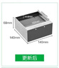 九牧（JOMOO）洗衣機角閥龍頭水嘴不銹鋼4分卡扣螺紋接口銀色74112-784/1C-1 曬單實(shí)拍圖
