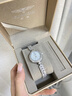 冠琴（GUANQIN）美人魚(yú)女士手表十大品牌名表氣質(zhì)輕奢女表小方塊送女友生日禮物 銀殼白面 曬單實(shí)拍圖