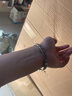 JCZS【德國品牌】手環(huán)無(wú)線(xiàn)冬季人體靜電消除神器冬天釋放器手鏈 升級款【單排-銀色】秒除靜電 曬單實(shí)拍圖