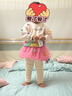 幼歌（YOUGE）嬰幼兒冬日糖果繽紛蓬蓬裙加絨舒適保暖百搭單品裙褲潮 桃粉色 100 cm 曬單實(shí)拍圖