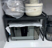 京東京造 微波爐置物架可伸縮廚房烤箱收納架廚房烹飪器具[二層加厚] 曬單實(shí)拍圖