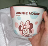 迪士尼米奇米妮唐老鴨陶瓷碗馬克杯高顏值女生可愛(ài)水杯兒童牛奶 米妮舒悅陶瓷杯1個(gè)300ML 曬單實(shí)拍圖