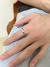 戚小米S999足銀戒指男士單身開(kāi)口戒可調節食指環(huán)不掉色生日禮物送男友 自律男戒-開(kāi)口【999足銀】 曬單實(shí)拍圖