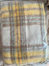 COSMICKISS日系2025新款奶油黃拉毛圍巾女秋冬季加厚保暖百搭學(xué)生女格子圍脖 黃色格子-210*30cm 曬單實(shí)拍圖