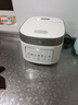 九陽(yáng)（Joyoung）電飯煲3L家用0涂層電飯鍋316L不銹鋼內膽微壓煮飯鍋2-3人智能預約煲湯精致飯煲 杏仁白 3L 30F335L【316L0涂層】 曬單實(shí)拍圖