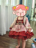奧特曼童裝公主裙女童連衣裙秋裝兒童漢服中國風(fēng)小女孩異域洛麗塔演出服 裙子+開衫 130 建議120-130cm7-8歲 曬單實(shí)拍圖