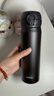 膳魔師（THERMOS）保溫杯500ml男女士?jì)和訉W(xué)生生日禮物JNL-502黑色 曬單實(shí)拍圖
