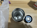 膳魔師（THERMOS）保冷保溫杯400ML高真空不銹鋼商務(wù)辦公保溫杯JCG-400C SBK 曬單實(shí)拍圖