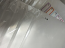 晨光（M&G）a4文件袋防水加厚透明收納袋塑料文件袋學(xué)生用試卷袋按扣大容量票據作業(yè)產(chǎn)檢紐扣資料袋辦公 【透明白丨加厚】40個(gè) 曬單實(shí)拍圖