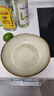 悠瓷（youcci）蕓黃9英寸不規則荷葉盤(pán)子個(gè)性陶瓷菜盤(pán)復古特色深盤(pán)家用沙拉盤(pán) 9英寸荷葉邊深盤(pán)-蕓黃 曬單實(shí)拍圖