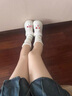 茉尋楊穎同款光腿神器紐扣款可拆卸超自然連褲襪連腳中膚色薄絨款 曬單實(shí)拍圖