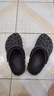 卡駱馳（crocs）經(jīng)典榴蓮Clog男女一腳蹬沙灘鞋 CR209563-001  37  曬單實(shí)拍圖